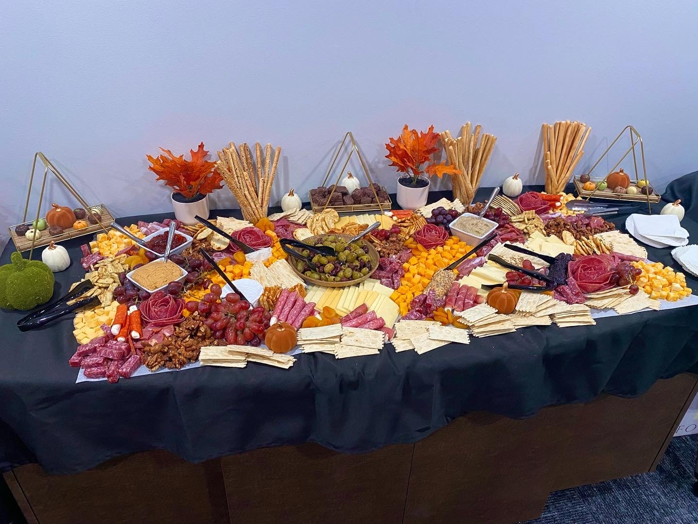 South Bend Catering by The Cellar: Charcuterie of meats and cheeses and breads